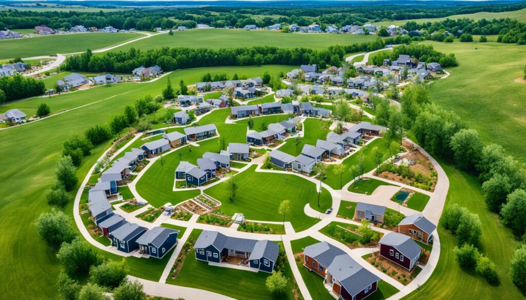 Tiny house communities in Oklahoma