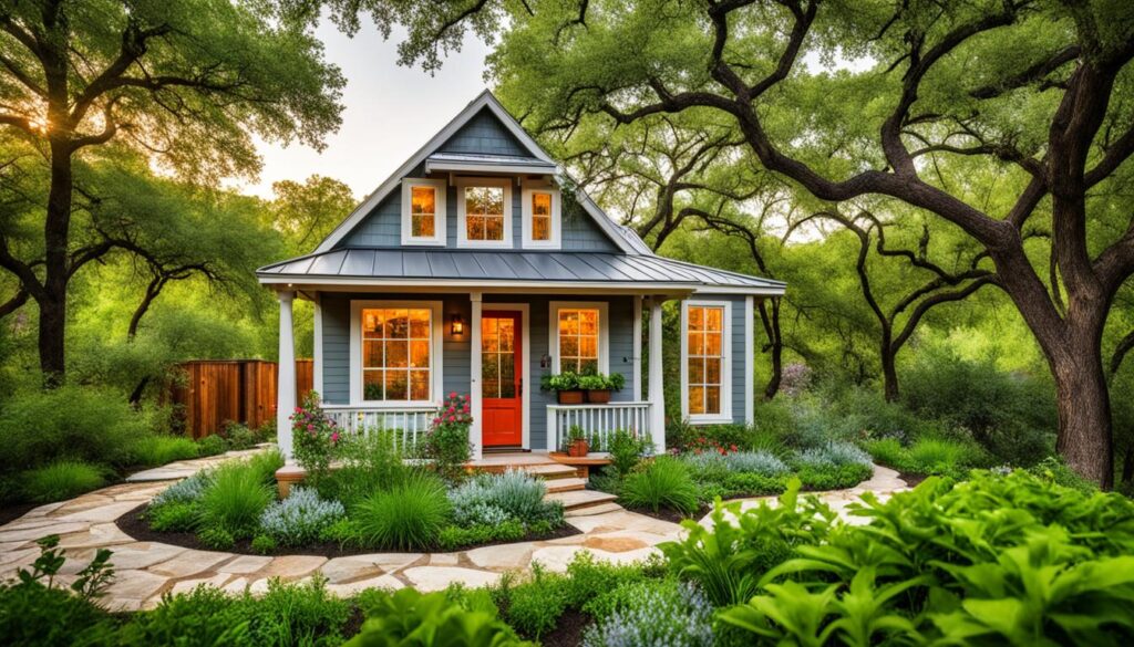 Tiny house living in Austin, Texas