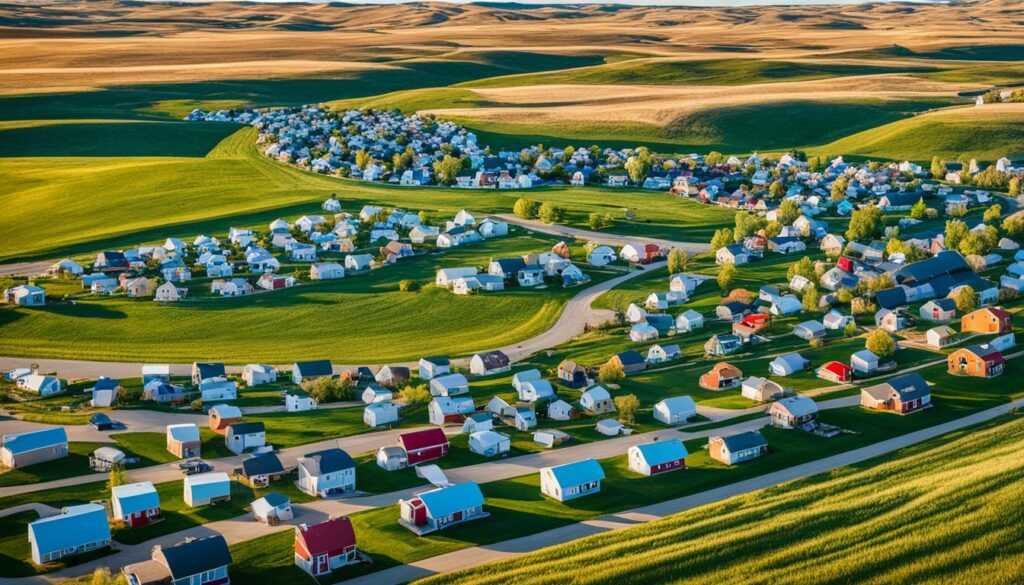 Tiny house living in South Dakota