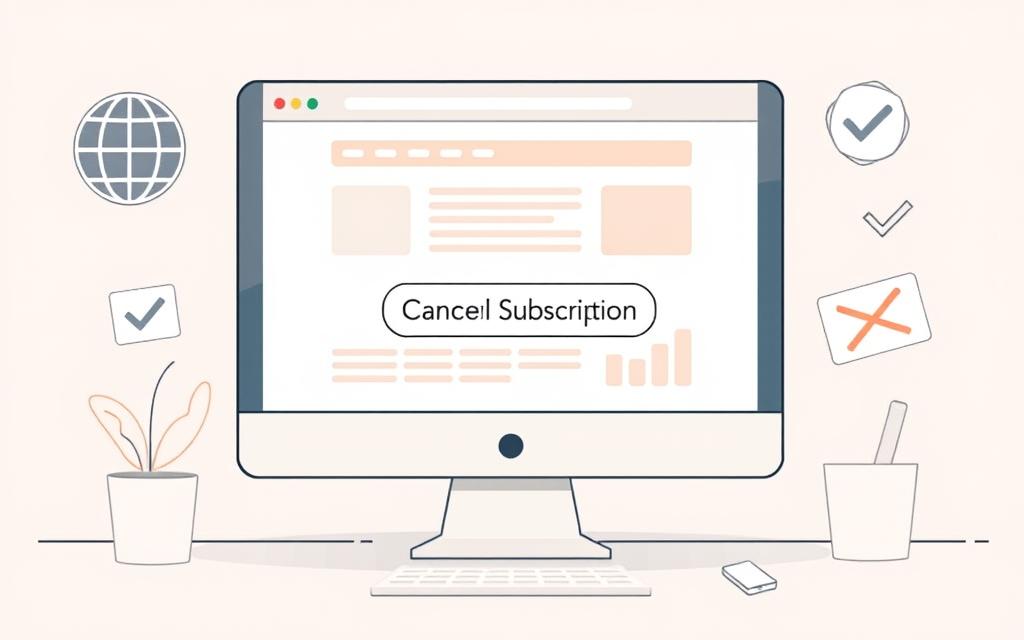 cancel domain subscription