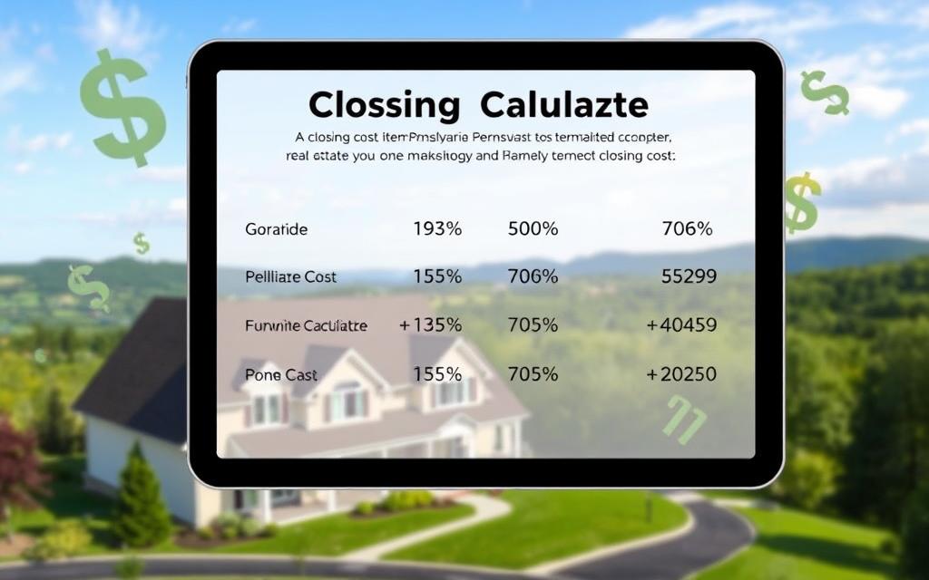 closing costs calculator PA