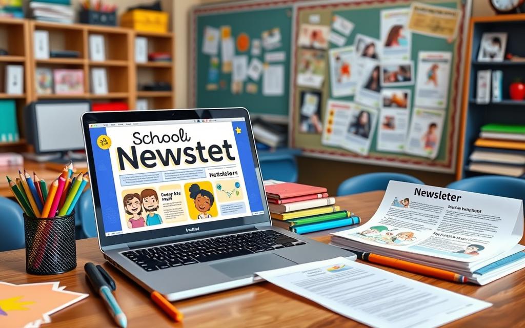 school newsletter design tips