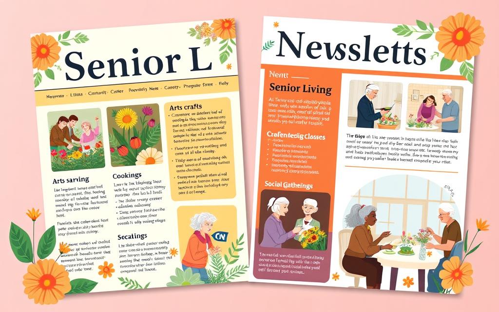 senior living newsletter ideas